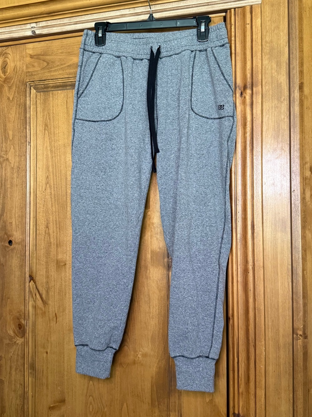 Albion Fit Heather Gray Jogger Sweatpants Women’s M Drawstring Athletic Pants
